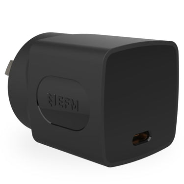 EFM 35W Wall Charger with Power Delivery and PPS Technologies - Black